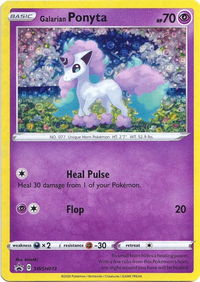 Galarian Ponyta - SWSH013 (General Mills Promo) - Miscellaneous Cards & Products (MCAP) #SWSH013 - Promo Pokémon Trading Card