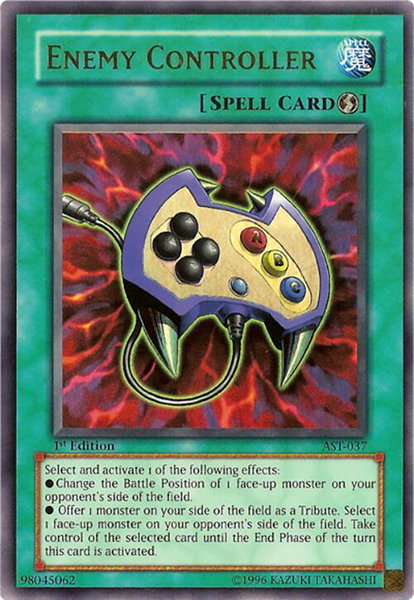 Enemy Controller - Ancient Sanctuary YuGiOh trading card