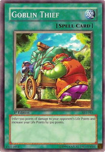 Goblin Thief - Ancient Sanctuary (AST) #AST-045 - Common / Short Print YuGiOh Trading Card