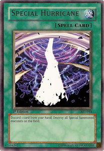 Special Hurricane - Ancient Sanctuary (AST) #AST-084 - Rare YuGiOh Trading Card