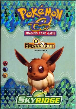 Skyridge Theme Deck - "Eeveelution" [Eevee] - Skyridge Pokémon trading card