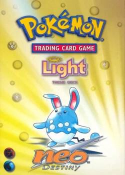 Neo Destiny Theme Deck - "Light" - Neo Destiny Pokémon trading card