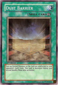 Dust Barrier - Ancient Sanctuary (AST) #AST-087 - Common / Short Print YuGiOh Trading Card