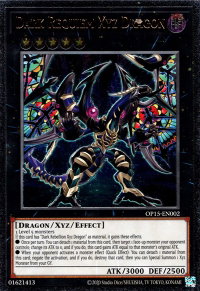 Dark Requiem Xyz Dragon (UTR) - OTS Tournament Pack 15 (OP15) #OP15-EN002 - Ultimate Rare YuGiOh Trading Card
