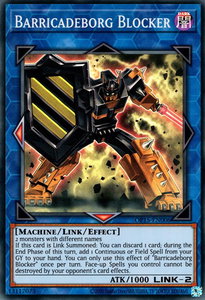 Barricadeborg Blocker - OTS Tournament Pack 15 (OP15) #OP15-EN006 - Super Rare YuGiOh Trading Card