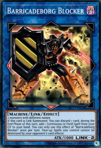 Barricadeborg Blocker - OTS Tournament Pack 15 (OP15) #OP15-EN006 - Super Rare YuGiOh Trading Card