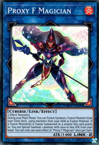 Proxy F Magician - OTS Tournament Pack 15 (OP15) #OP15-EN009 - Super Rare YuGiOh Trading Card