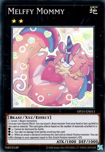 Melffy Mommy - OTS Tournament Pack 15 (OP15) #OP15-EN011 - Super Rare YuGiOh Trading Card