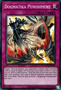 Dogmatika Punishment - OTS Tournament Pack 15 (OP15) #OP15-EN012 - Super Rare YuGiOh Trading Card