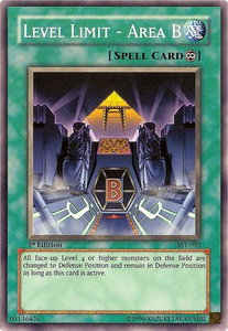 Level Limit - Area B - Ancient Sanctuary (AST) #AST-092 - Common / Short Print YuGiOh Trading Card