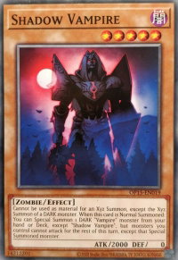 Shadow Vampire - OTS Tournament Pack 15 (OP15) #OP15-EN019 - Common / Short Print YuGiOh Trading Card