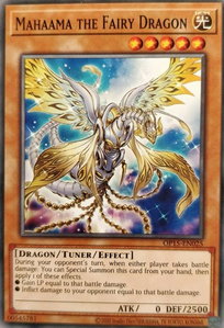 Mahaama the Fairy Dragon - OTS Tournament Pack 15 (OP15) #OP15-EN025 - Common / Short Print YuGiOh Trading Card