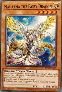 Mahaama the Fairy Dragon - OTS Tournament Pack 15 (OP15) #OP15-EN025 - Common / Short Print YuGiOh Trading Card
