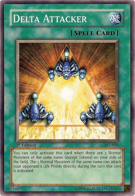 Delta Attacker - Ancient Sanctuary YuGiOh trading card