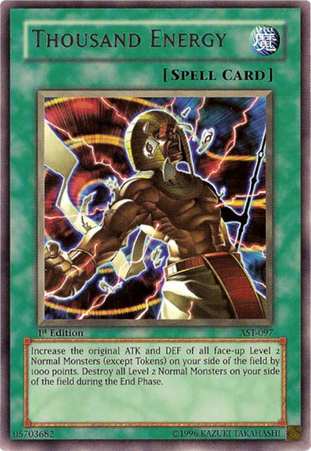 Thousand Energy - Ancient Sanctuary YuGiOh trading card