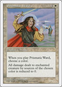 Prismatic Ward - Fifth Edition (5ED) #53 - Common Magic: The Gathering Trading Card
