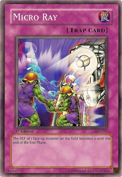 Micro Ray - Ancient Sanctuary YuGiOh trading card
