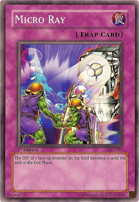Micro Ray - Ancient Sanctuary YuGiOh trading card