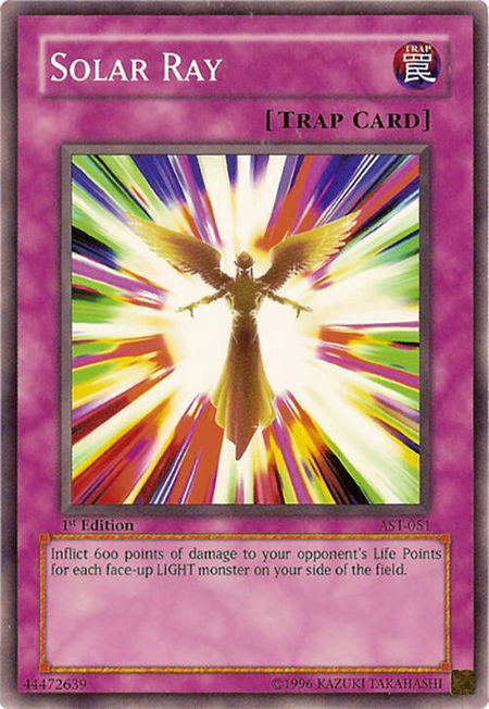 Solar Ray - Ancient Sanctuary YuGiOh trading card