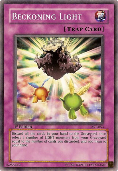 Beckoning Light - Ancient Sanctuary YuGiOh trading card