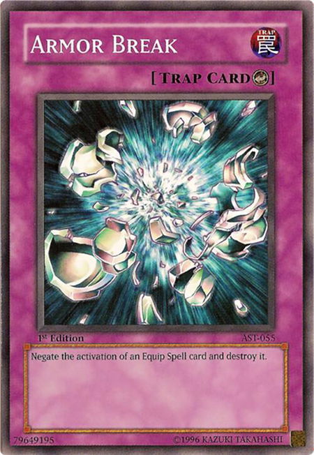 Armor Break - Ancient Sanctuary YuGiOh trading card