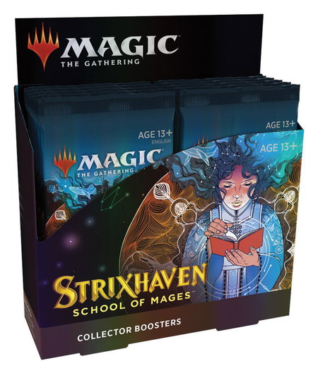 Strixhaven: School of Mages - Collector Booster Display trading card from Strixhaven: School of Mages Strixhaven: School of Mages - Collector Booster Display - Strixhaven: School of Mages Magic: The Gathering trading card