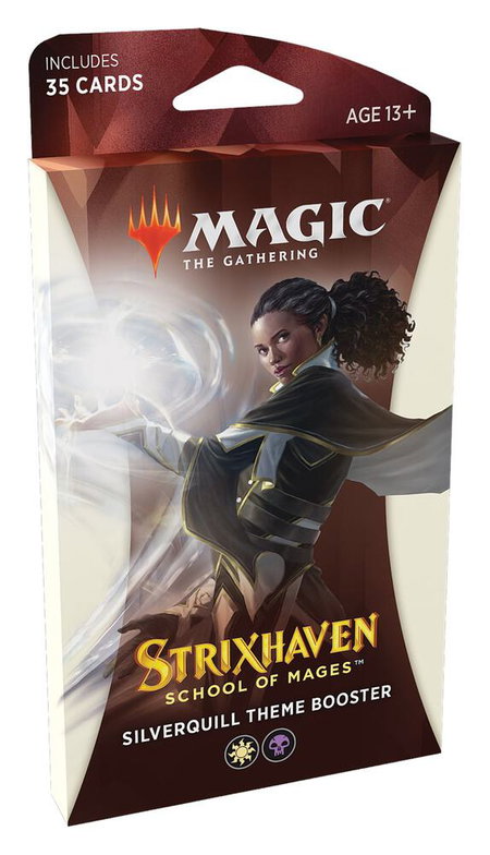 Strixhaven: School of Mages - Theme Booster Pack [Silverquill] - Strixhaven: School of Mages Magic: The Gathering trading card