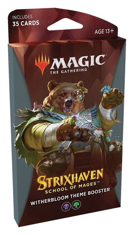 Strixhaven: School of Mages - Theme Booster Pack [Witherbloom] - Strixhaven: School of Mages Magic: The Gathering trading card