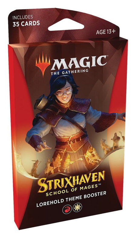 Strixhaven: School of Mages - Theme Booster Pack [Lorehold] - Strixhaven: School of Mages Magic: The Gathering trading card