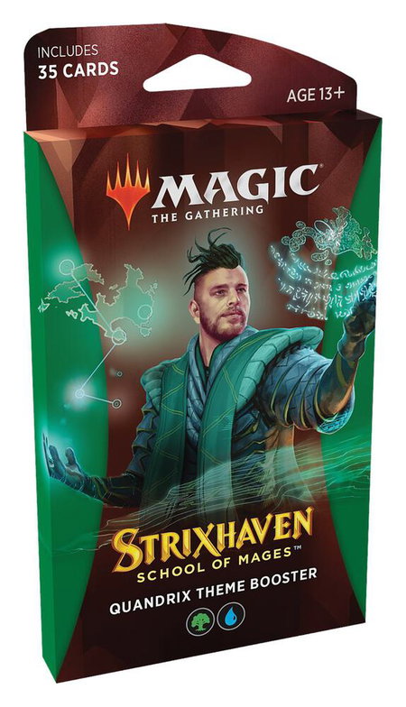 Strixhaven: School of Mages - Theme Booster Pack [Quandrix] - Strixhaven: School of Mages Magic: The Gathering trading card