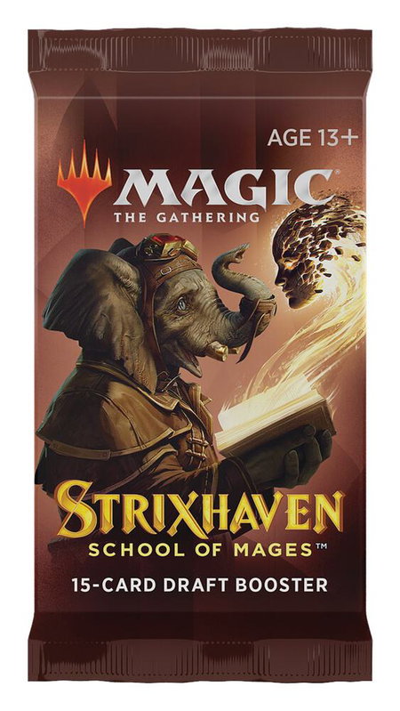 Strixhaven: School of Mages - Draft Booster Pack - Strixhaven: School of Mages Magic: The Gathering trading card