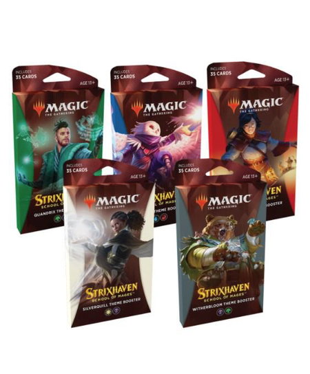 Strixhaven: School of Mages - Theme Booster [Set of 5] - Strixhaven: School of Mages Magic: The Gathering trading card