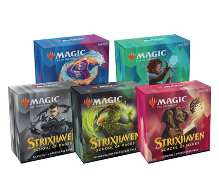 Strixhaven: School of Mages - Prerelease Pack [Set of 5] - Strixhaven: School of Mages Magic: The Gathering trading card
