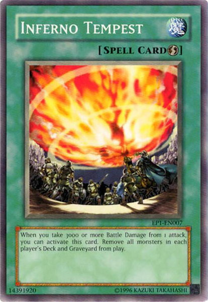 Inferno Tempest - Yu-Gi-Oh! Movie Exclusive Pack YuGiOh trading card