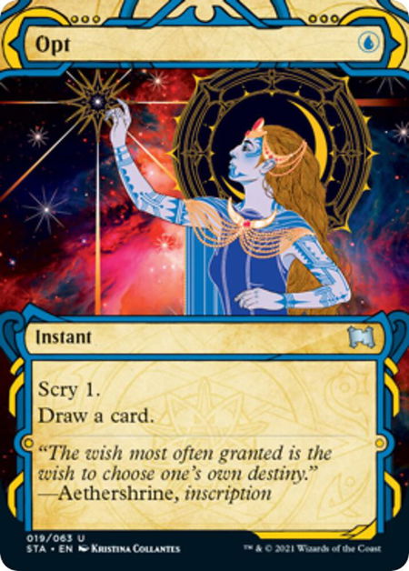 Opt - Strixhaven: Mystical Archives Magic: The Gathering trading card