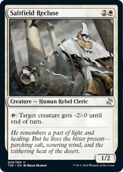 Saltfield Recluse trading card from Time Spiral: Remastered Saltfield Recluse - Time Spiral: Remastered Magic: The Gathering trading card