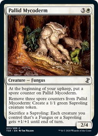 Pallid Mycoderm - Time Spiral: Remastered (TSR) #31 - Common Magic: The Gathering Trading Card