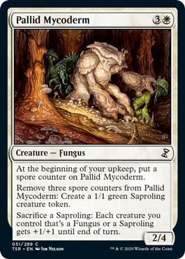 Pallid Mycoderm trading card from Time Spiral: Remastered Pallid Mycoderm - Time Spiral: Remastered Magic: The Gathering trading card