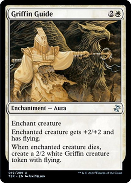 Griffin Guide trading card from Time Spiral: Remastered Griffin Guide - Time Spiral: Remastered Magic: The Gathering trading card