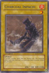Charcoal Inpachi - Soul of the Duelist (SOD) #SOD-EN001 - Rare YuGiOh Trading Card