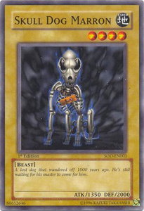 Skull Dog Marron - Soul of the Duelist (SOD) #SOD-EN003 - Common / Short Print YuGiOh Trading Card