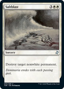 Saltblast - Time Spiral: Remastered (TSR) #39 - Uncommon Magic: The Gathering Trading Card