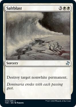 Saltblast trading card from Time Spiral: Remastered Saltblast - Time Spiral: Remastered Magic: The Gathering trading card
