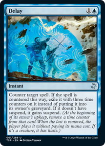 Delay - Time Spiral: Remastered (TSR) #61 - Uncommon Magic: The Gathering Trading Card