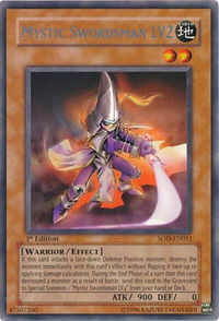 Mystic Swordsman LV2 - Soul of the Duelist (SOD) #SOD-EN011 - Rare YuGiOh Trading Card
