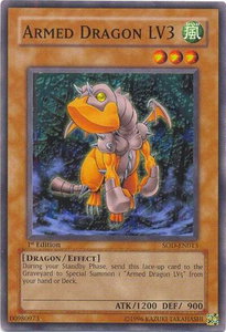Armed Dragon LV3 - Soul of the Duelist (SOD) #SOD-EN013 - Common / Short Print YuGiOh Trading Card