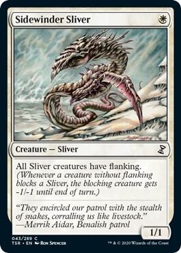 Sidewinder Sliver - Time Spiral: Remastered Magic: The Gathering trading card