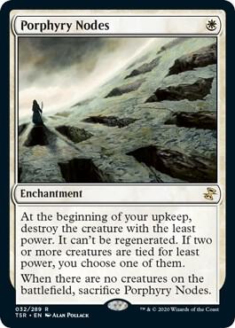 Porphyry Nodes trading card from Time Spiral: Remastered Porphyry Nodes - Time Spiral: Remastered Magic: The Gathering trading card