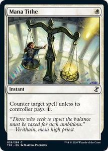 Mana Tithe - Time Spiral: Remastered (TSR) #26 - Common Magic: The Gathering Trading Card