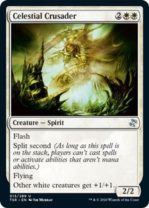 Celestial Crusader - Time Spiral: Remastered (TSR) #13 - Uncommon Magic: The Gathering Trading Card